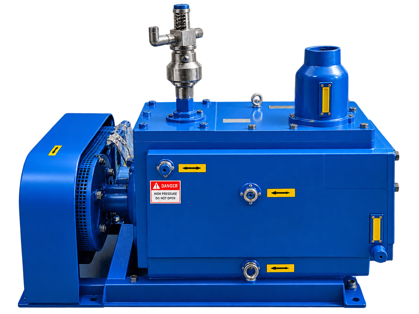 Belt Driven Oil-Sealed High Vacuum Pump